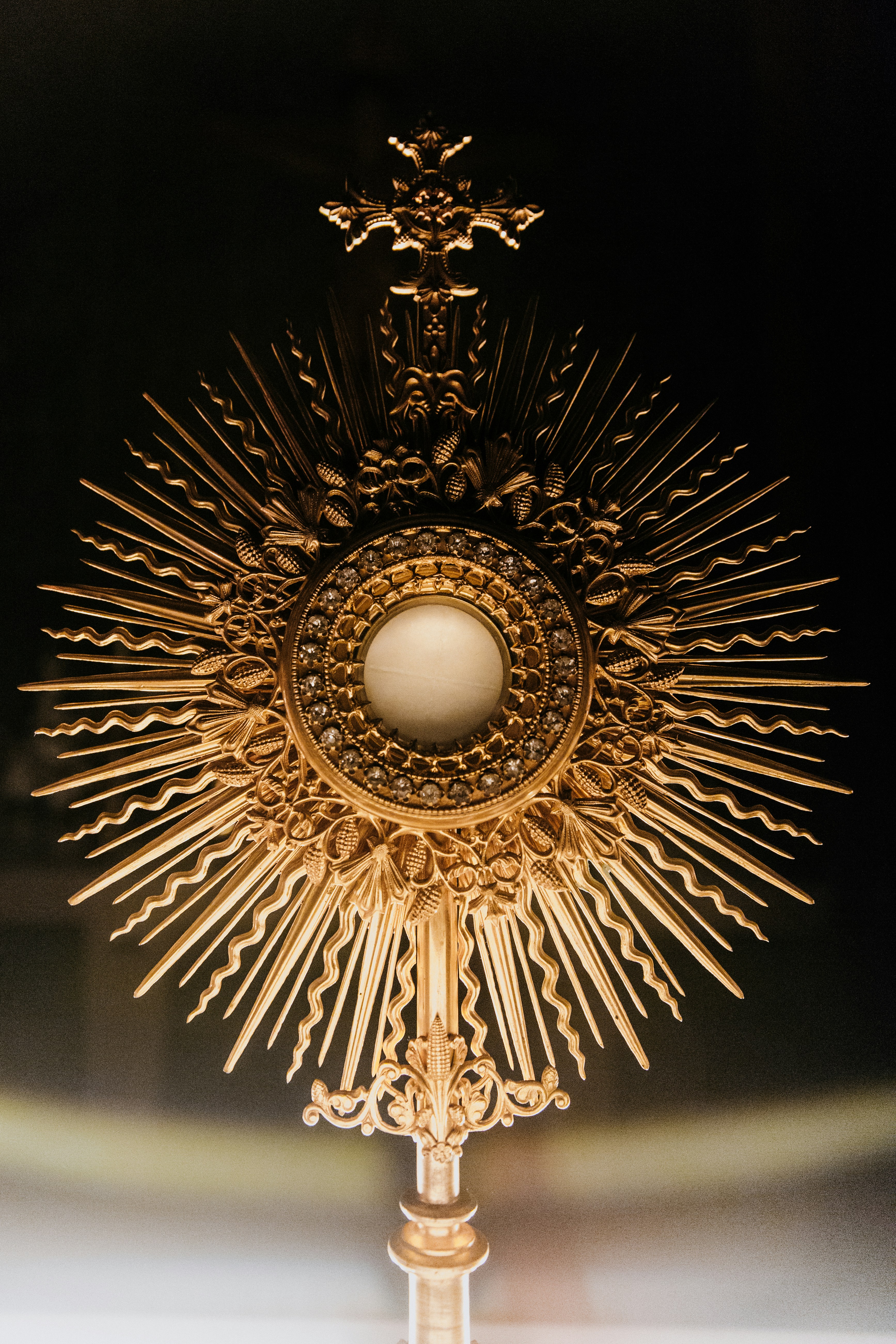 The Eucharist is \
