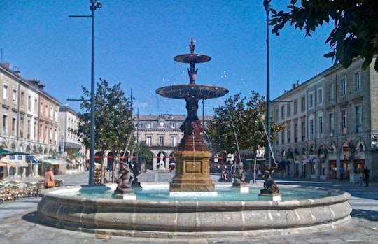 fountain statue scenry in 81100 Castres France