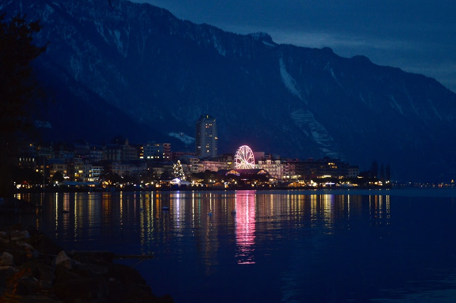 Lake Geneva from Montreux