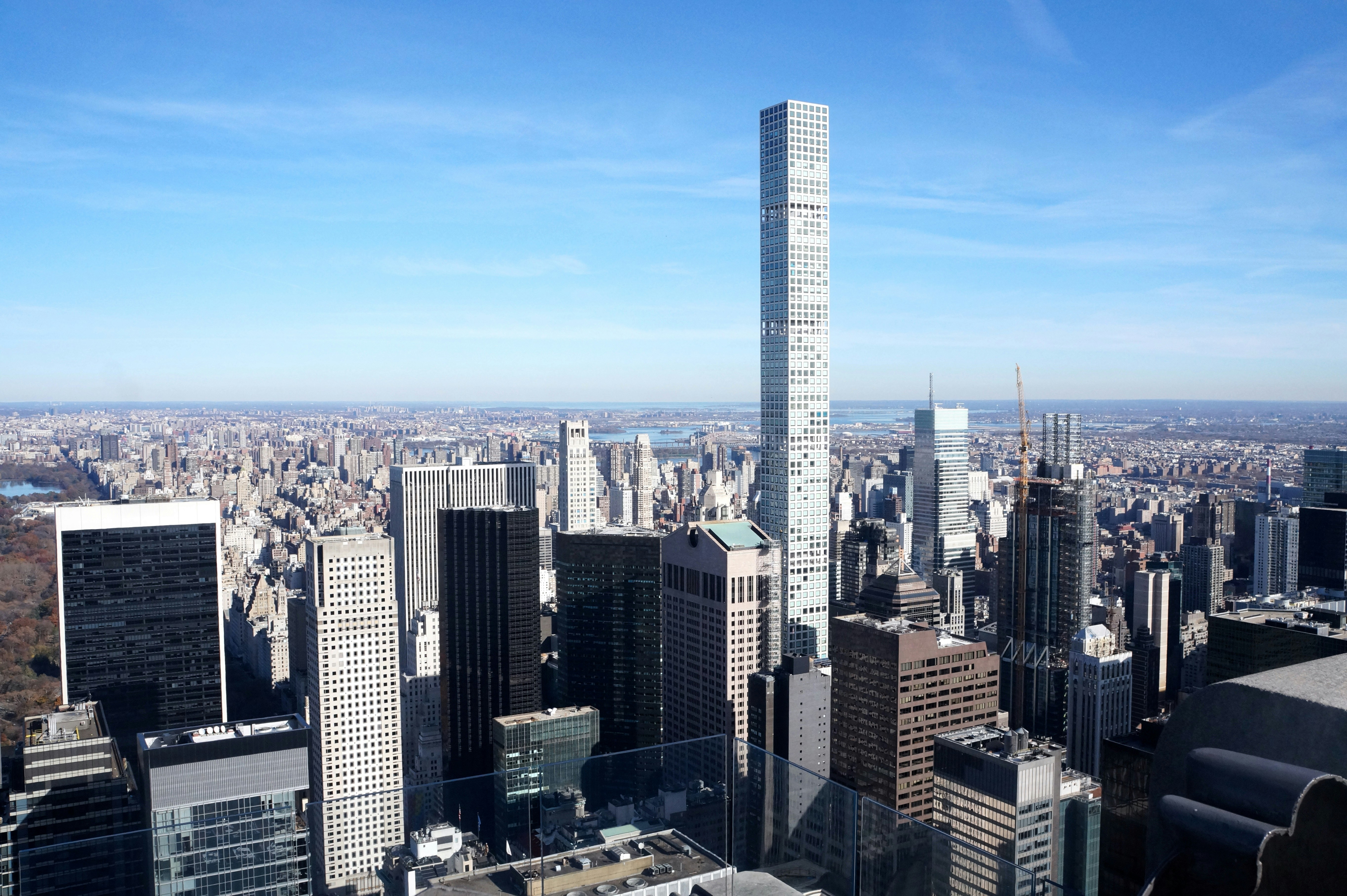 Central Park view from Top of the Rock