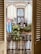 open white louvered window