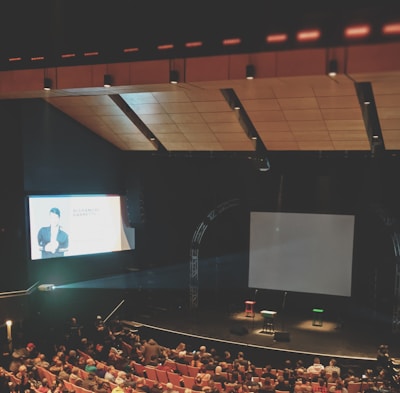 group of people inside the theater