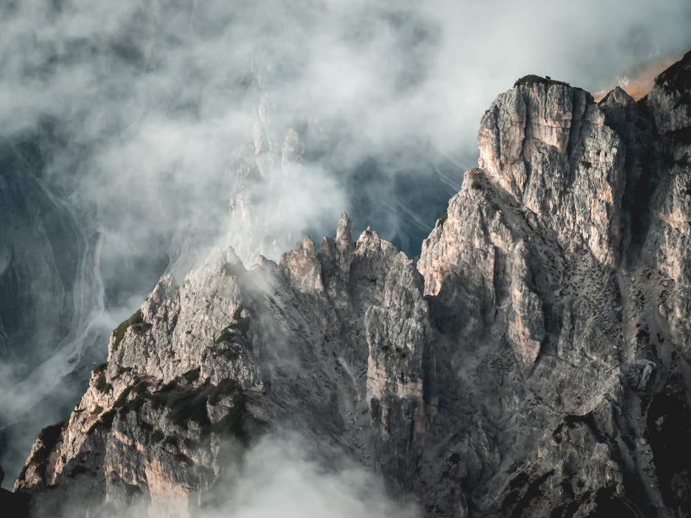 grey mountain during daytime