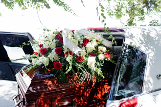brown coffin