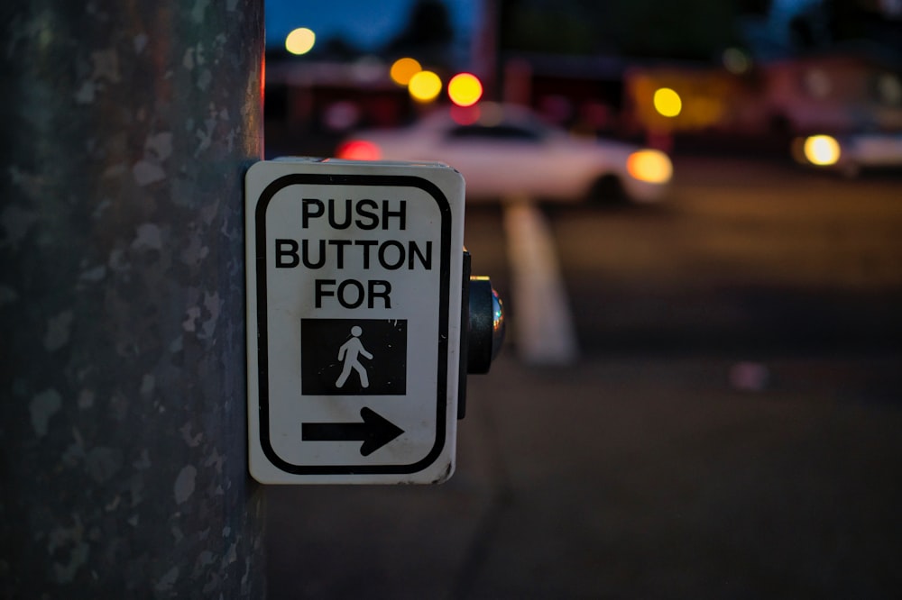 Push Button traffic light