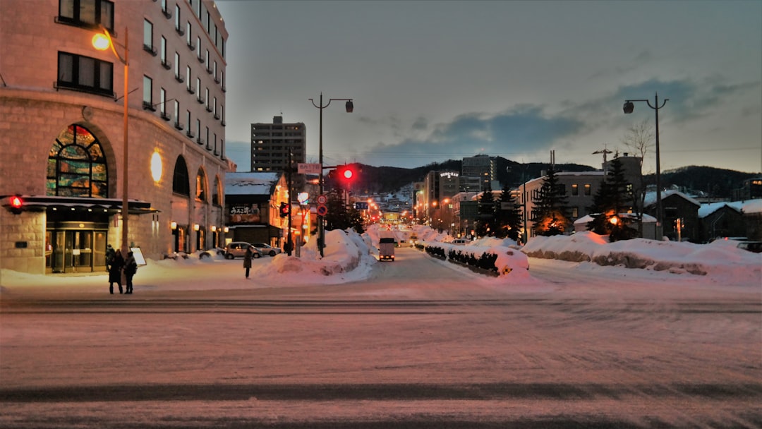 people walking on sidewalk,
