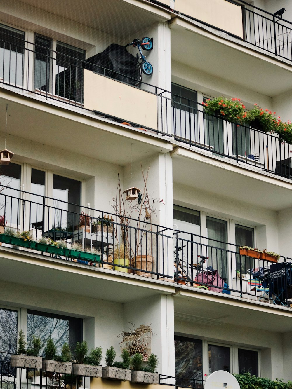 building with balconies