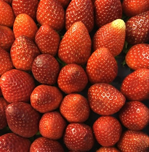 bunch of strawberries