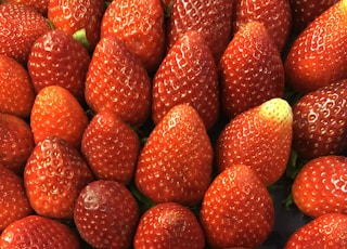 bunch of strawberries