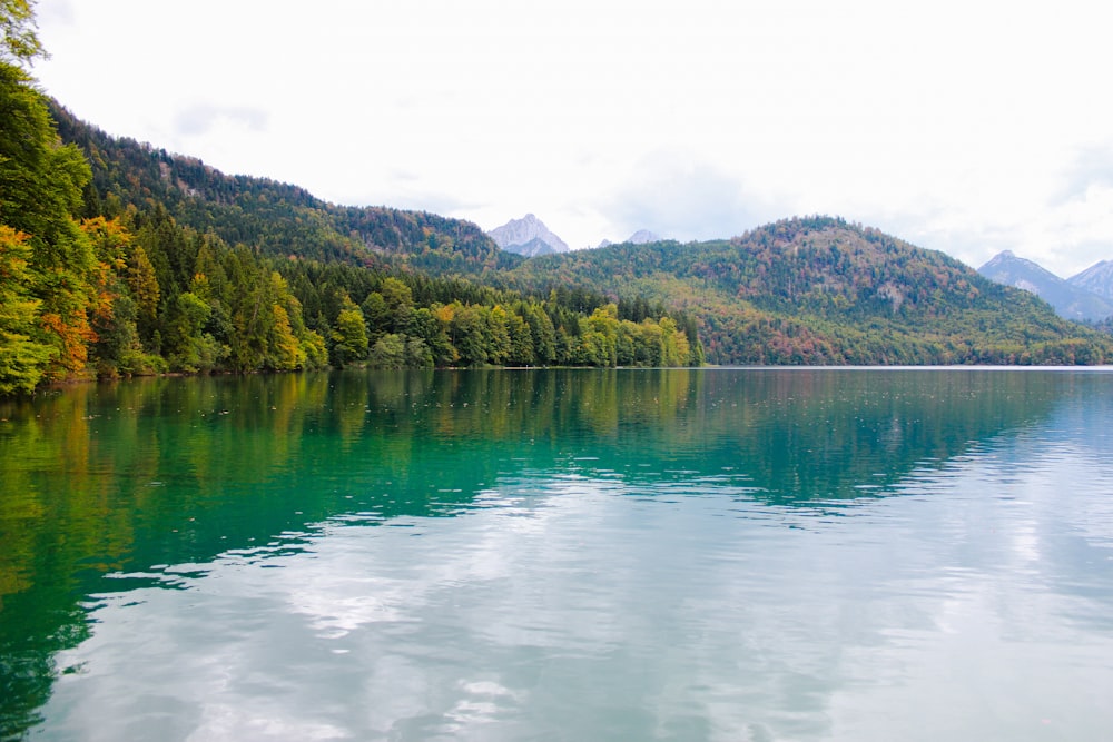 calm body of water