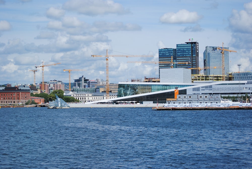 buildings near ocean