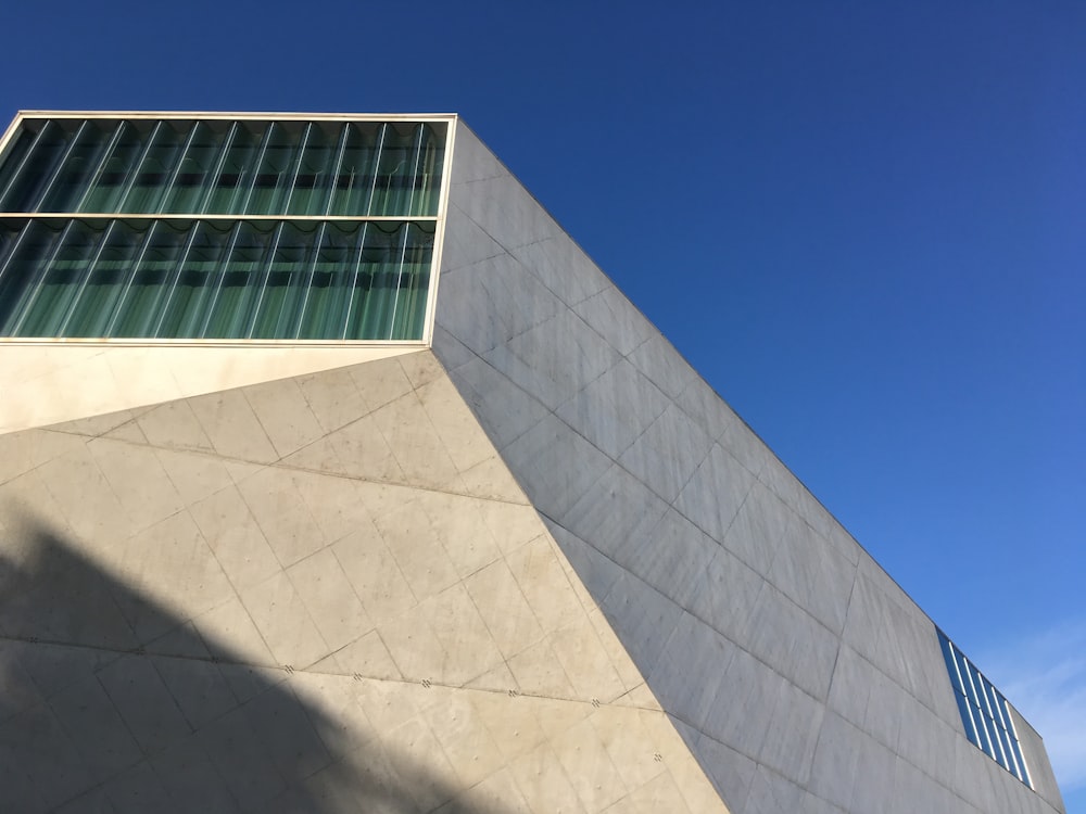 white concrete building