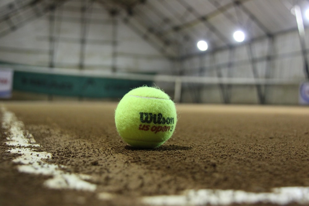 green Wilson tennis ball
