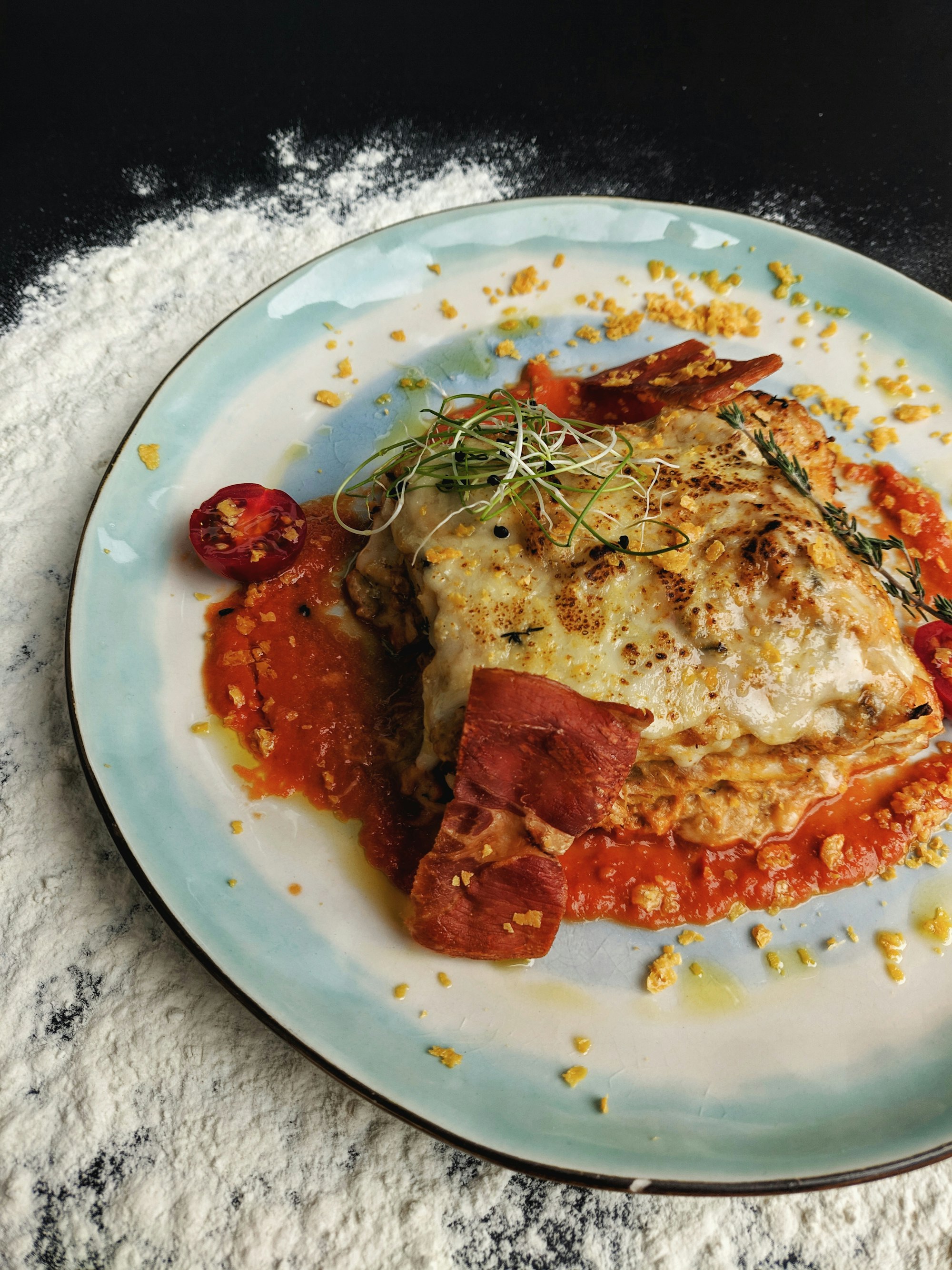Crawfish Andouille Lasagna… Wow!