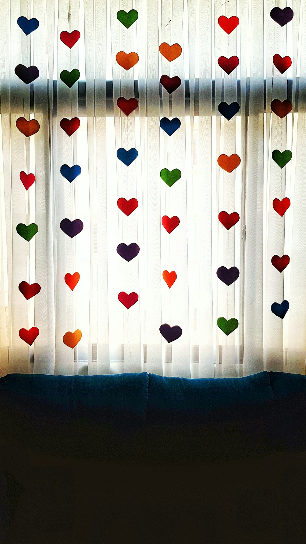 Heart paper curtain photo – Free White Image on Unsplash