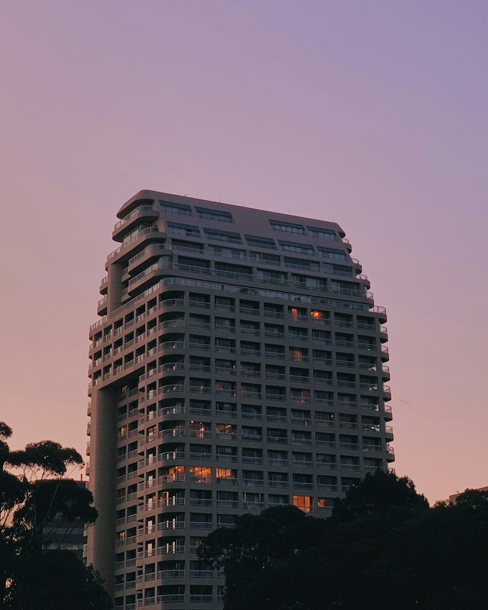 architectural photography of building