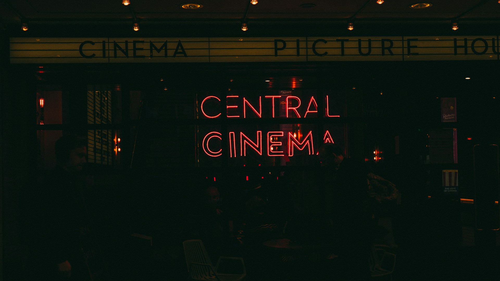 Central Cinema neon