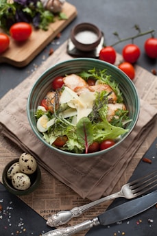 bowl of vegetable salad