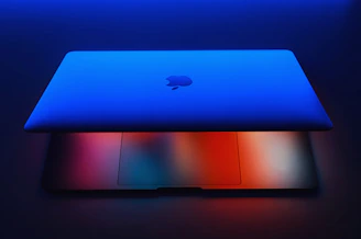 silver MacBook