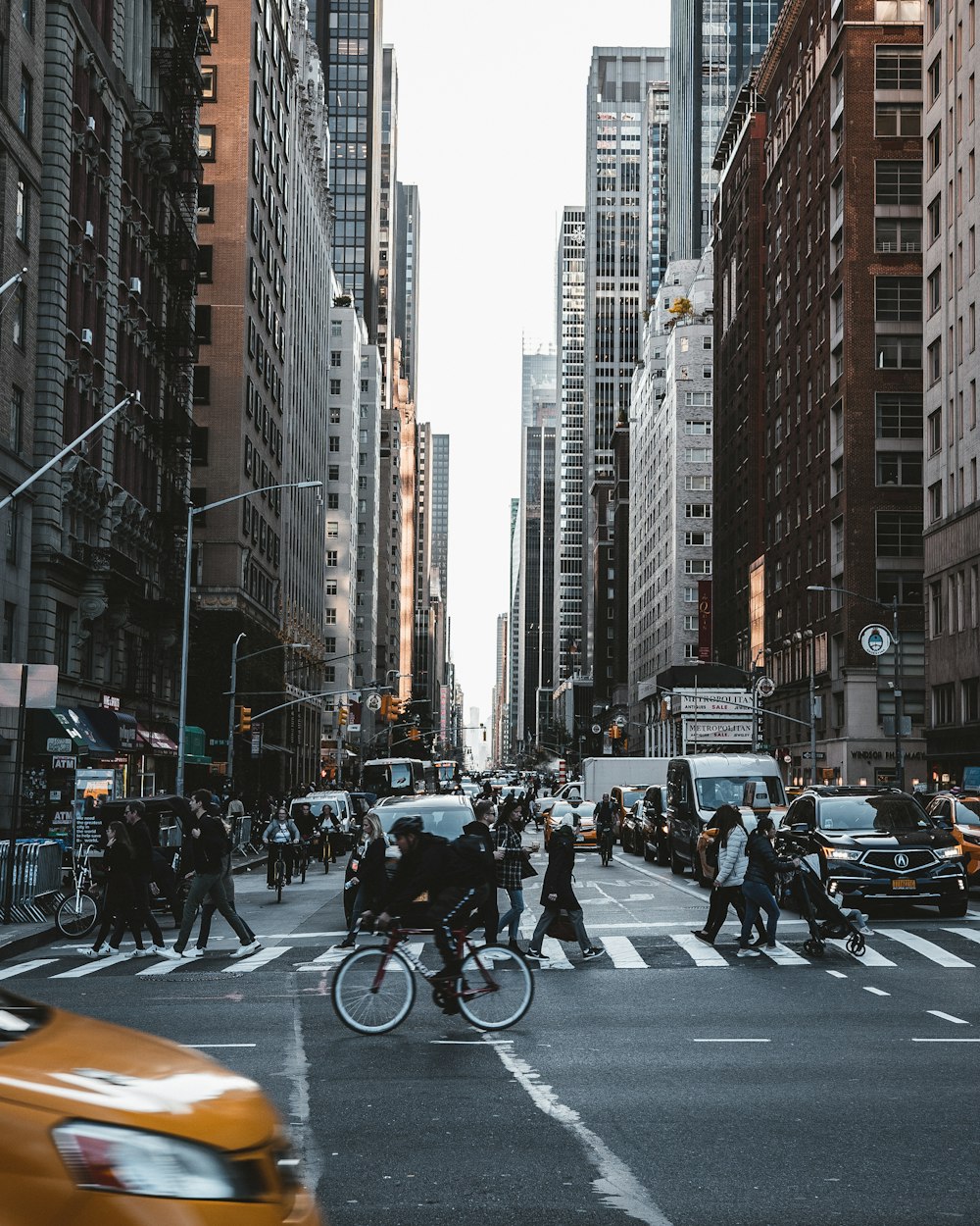 man riding on bicycle