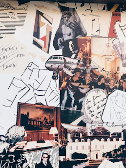 A vibrant collage showing icons representing general knowledge, geography, and history quizzes.