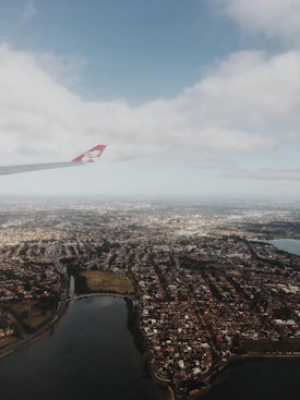 brown and white concrete buildings