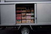 gray enclose van