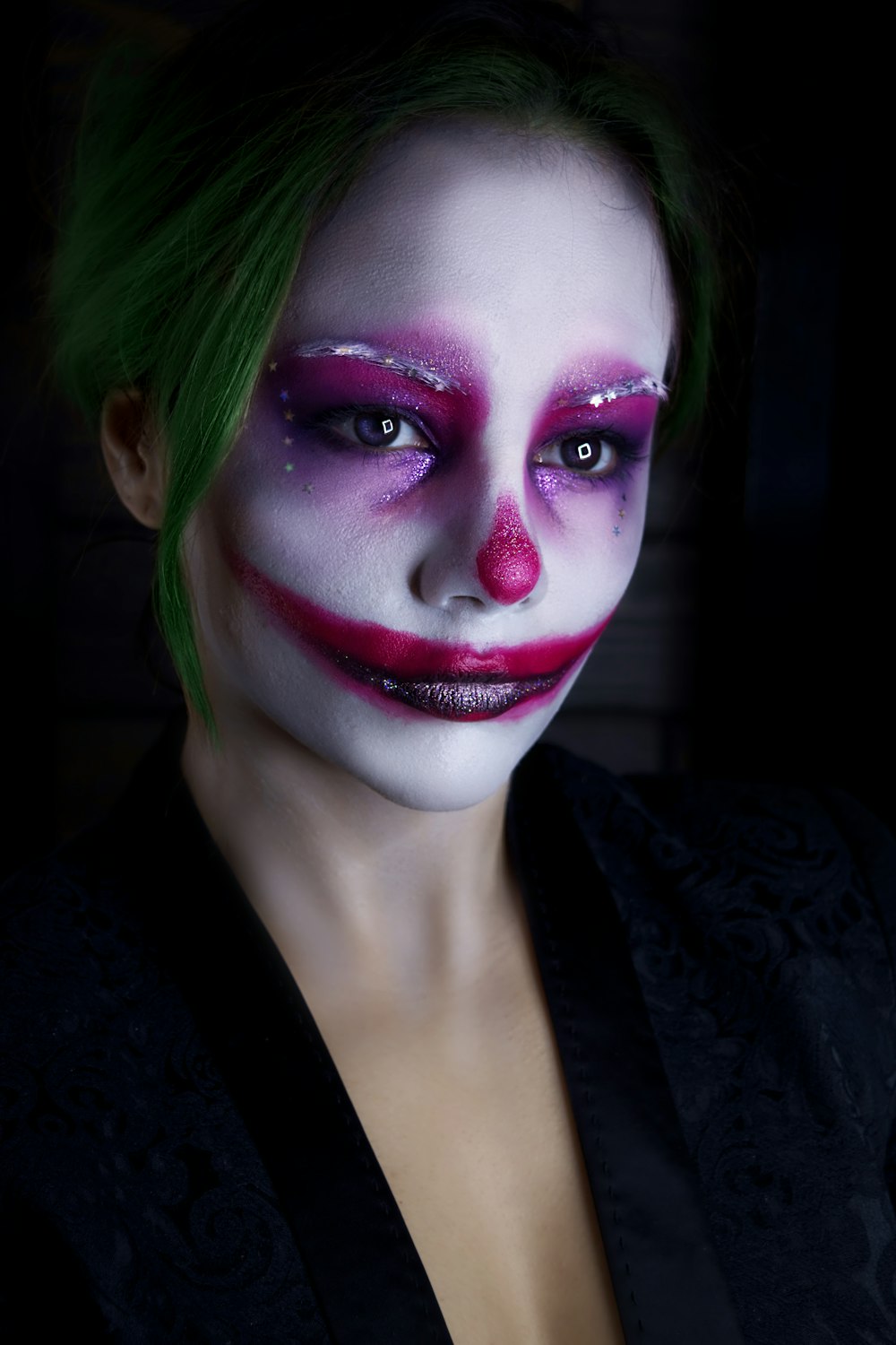 Woman Wearing Halloween Makeup Photo Free New York Image On Unsplash