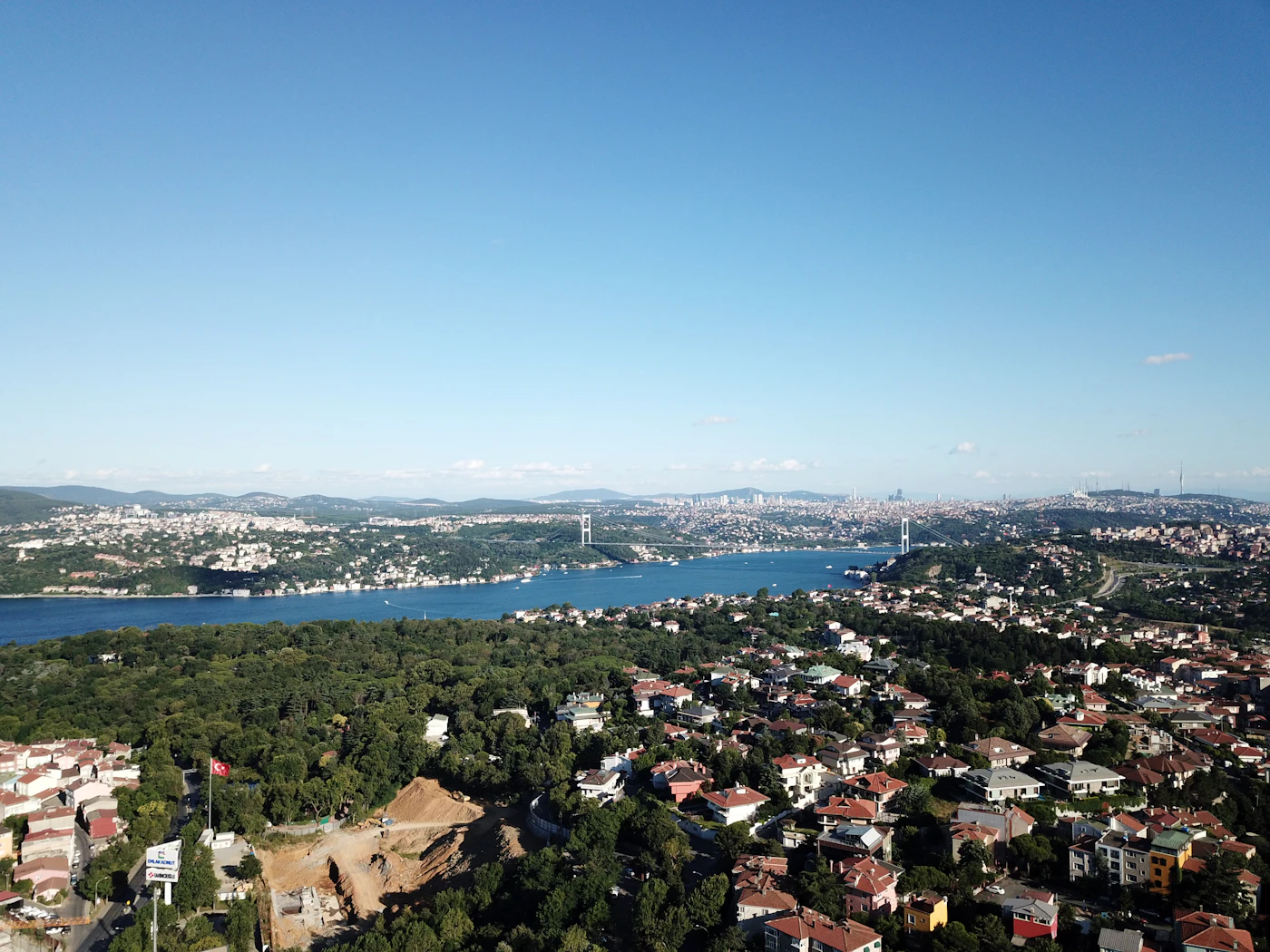 The Bosphorus in Istanbul