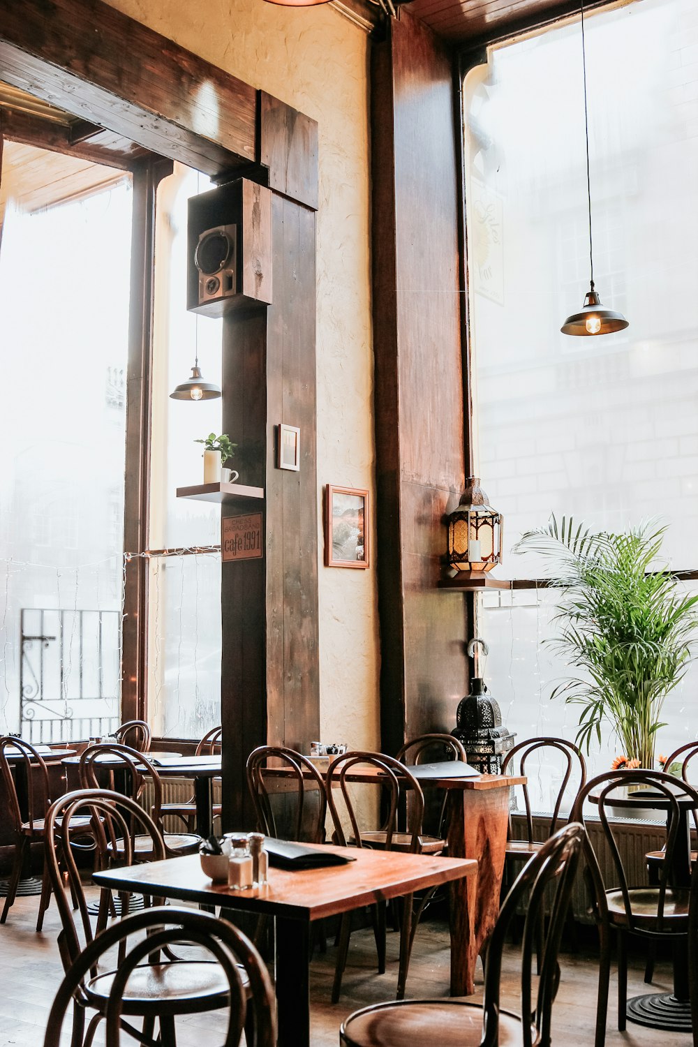 empty indoor restaurant