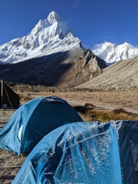 camping site near summit