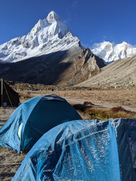 camping site near summit