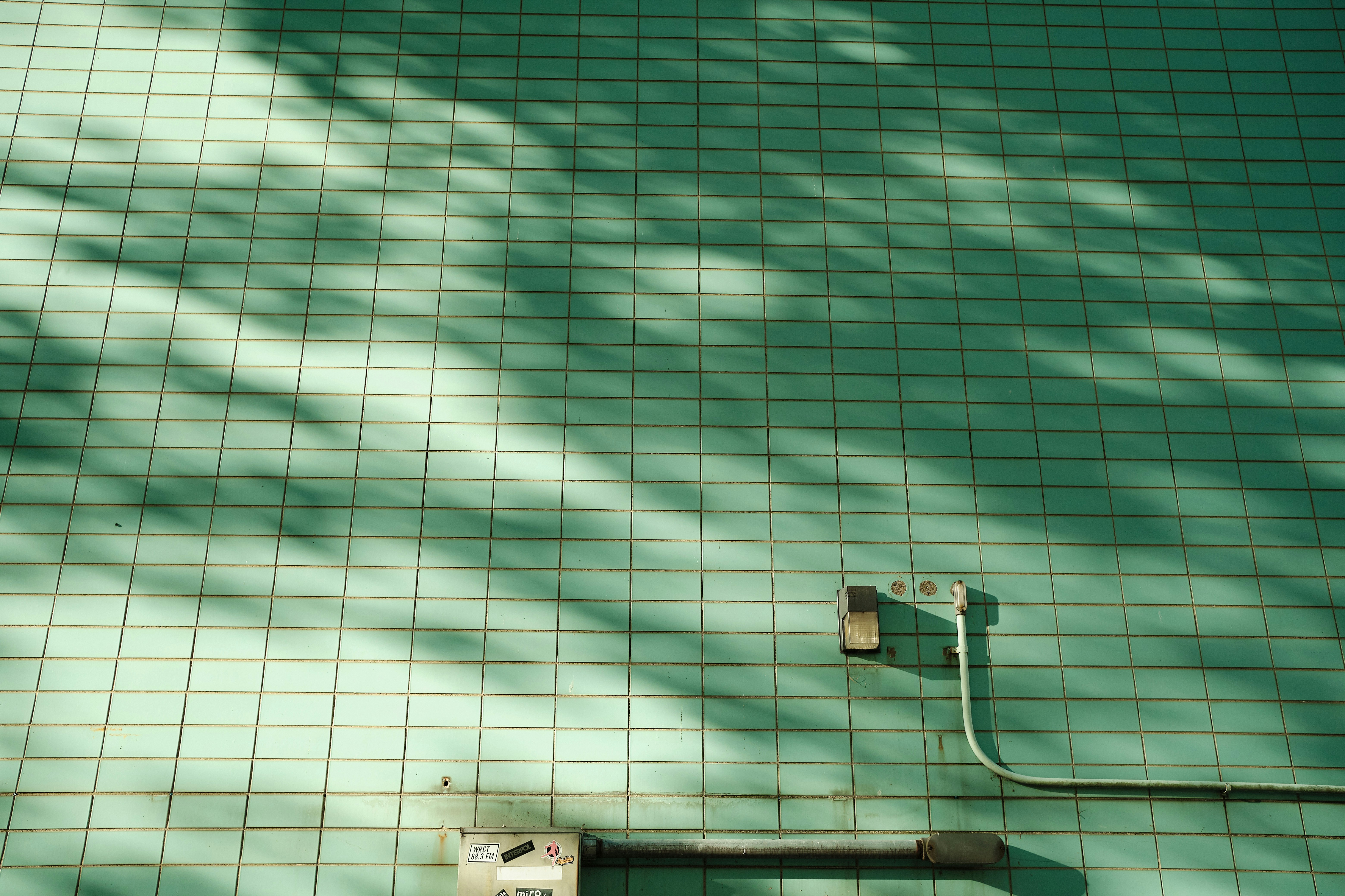 electrical machine on wall