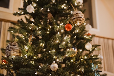geren christmas tree ornaments google meet background