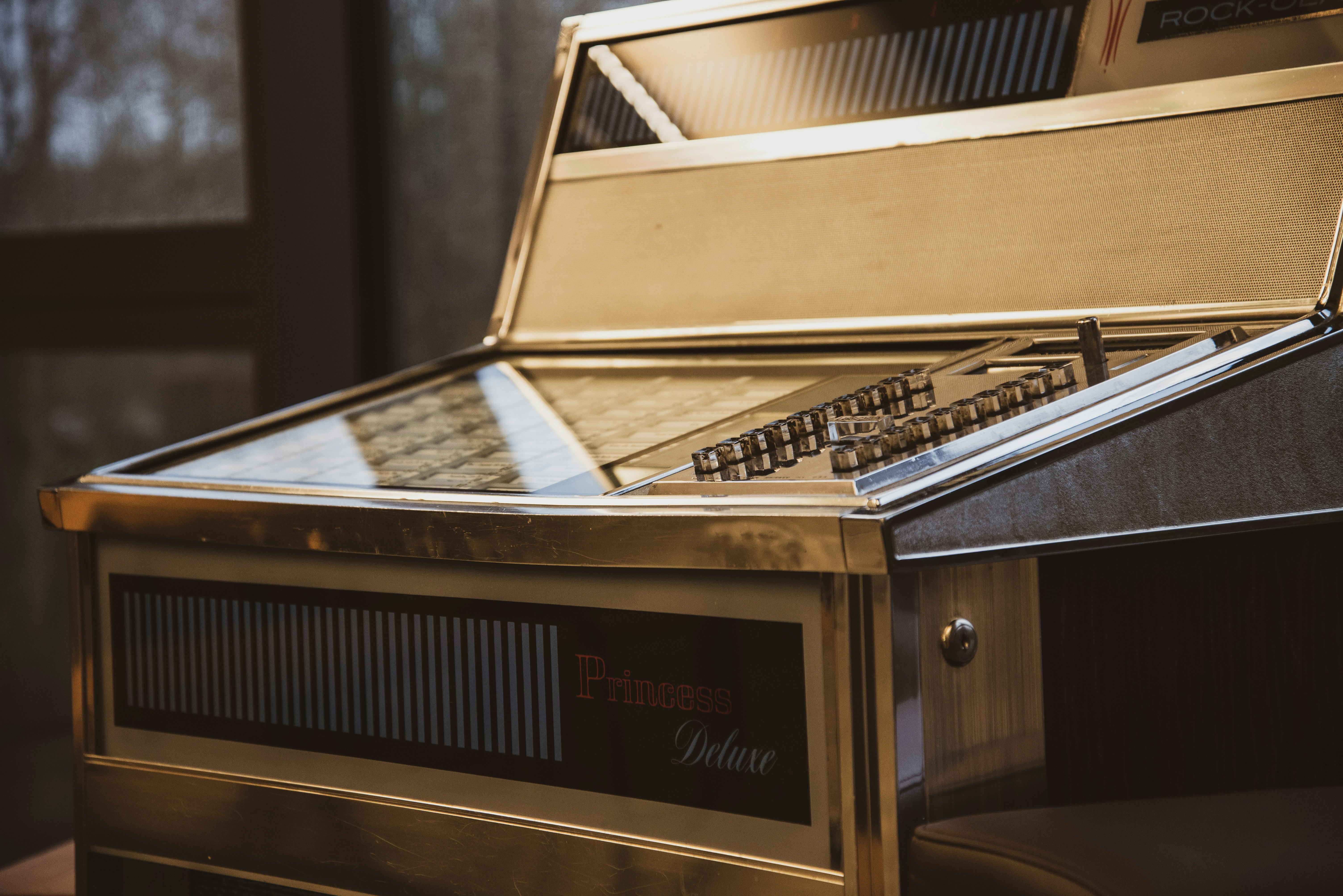 brown and black electronic component