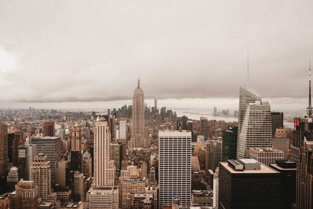 grey concrete buildings during daytime