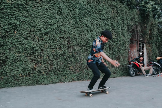 man skateboarding during daytime in Bandung Indonesia