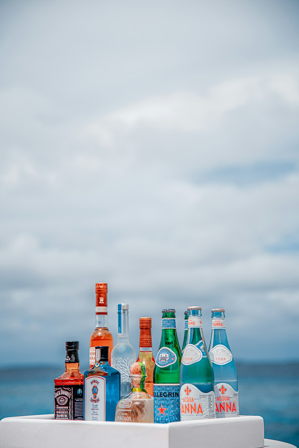 assorted bottles