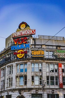 Printworks signage