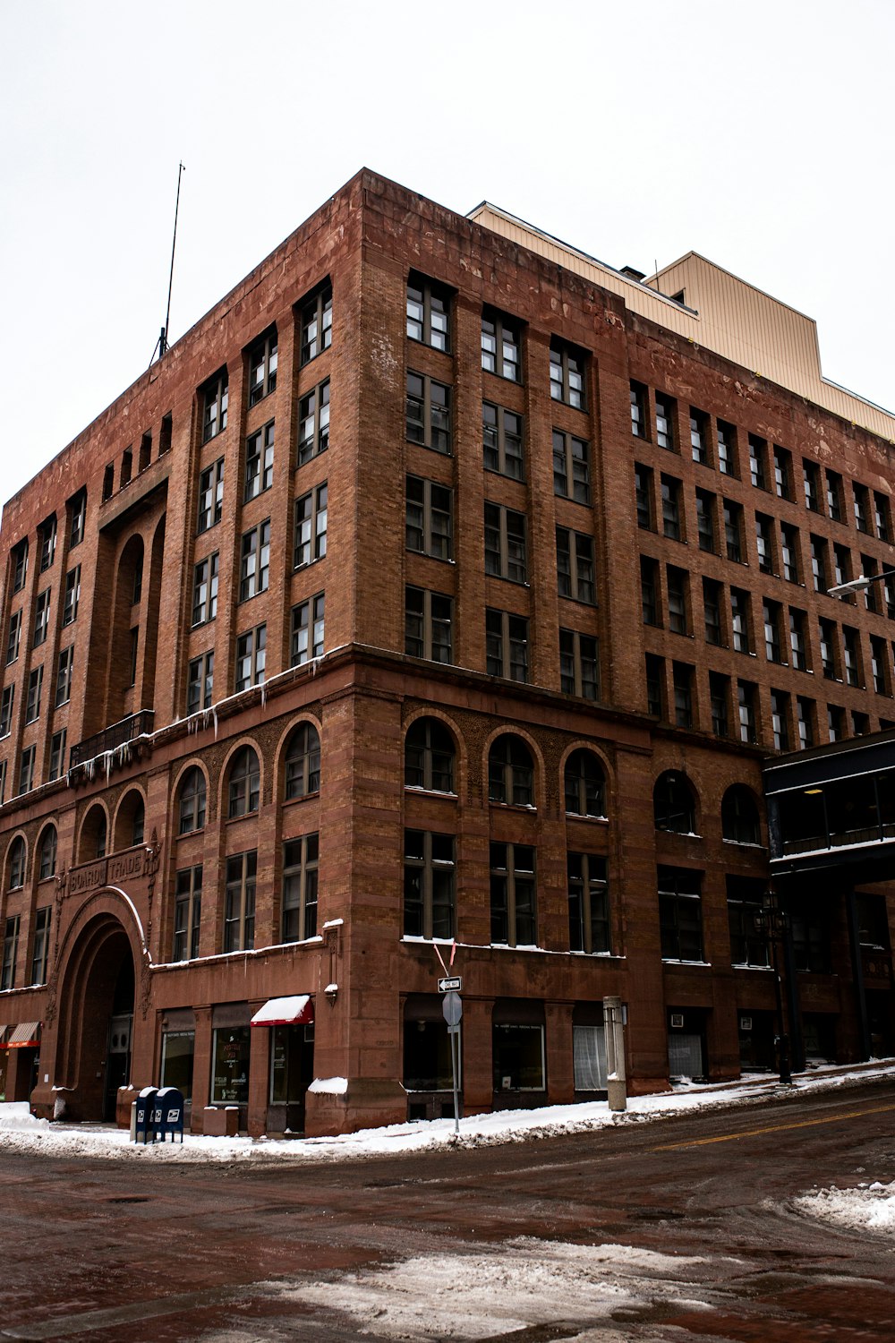 brown concrete building