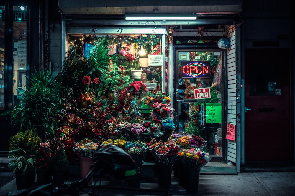 closed flower shop