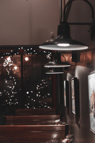 Warm, inviting interior of The Good Shack with cozy seating and soft lighting, ready to welcome guests.