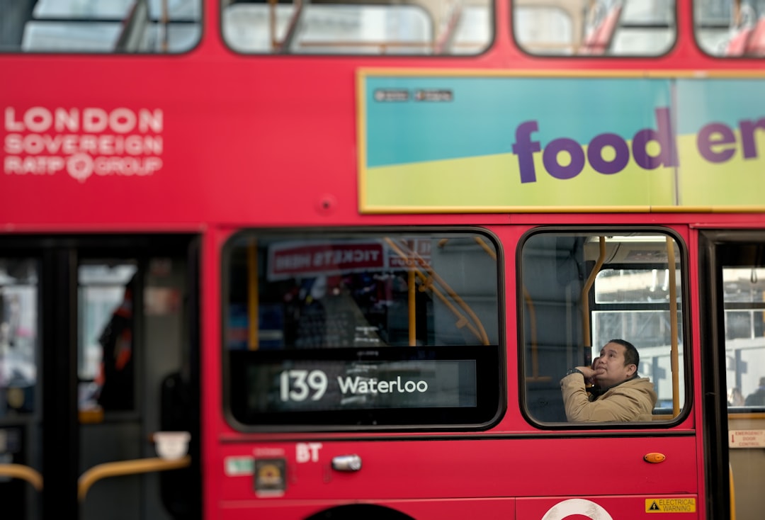 red double decker bus