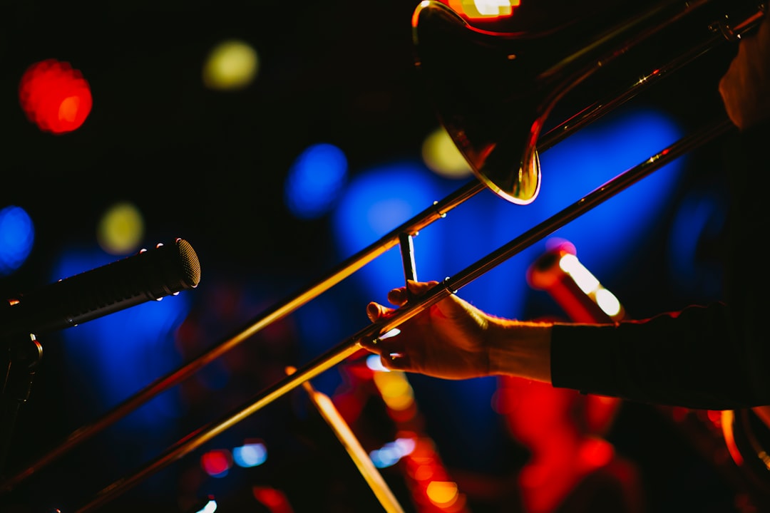 Live on stage – classic music – trumpet sackbut trombone