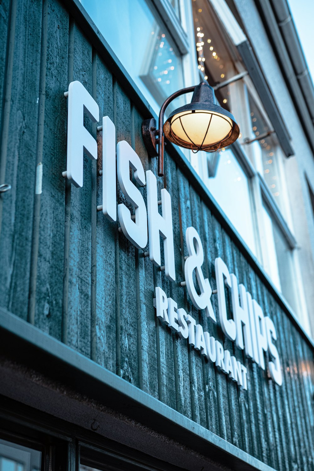 Fish & Chips signage