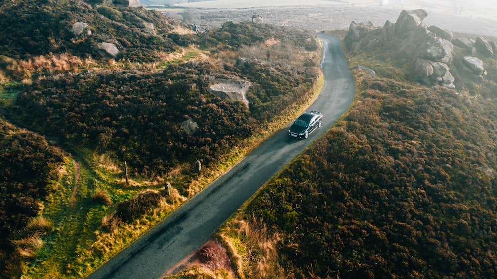 道路上の車両