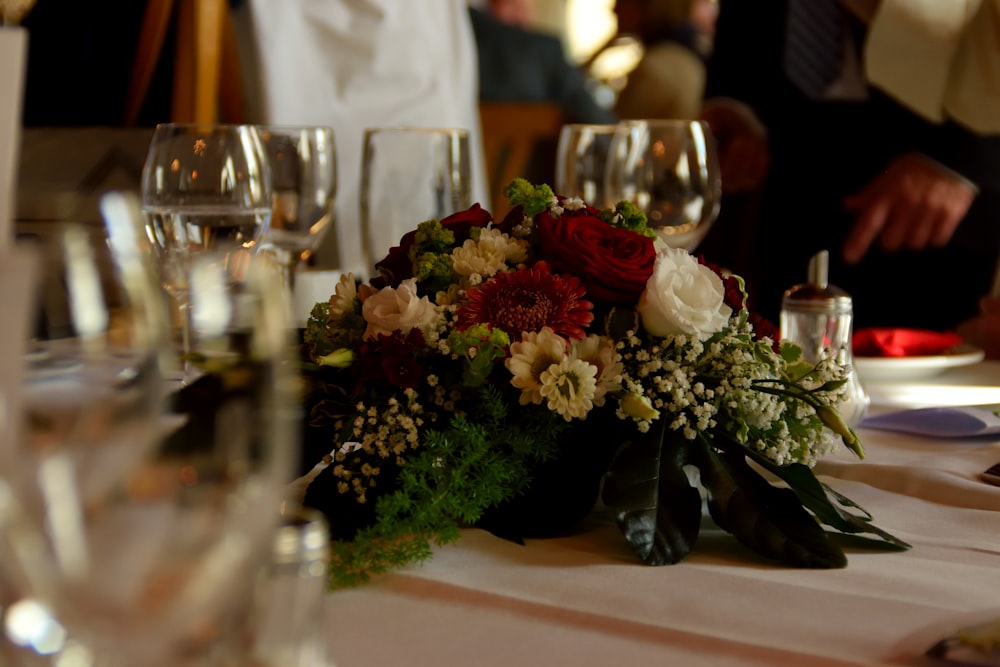 Centre de table floral