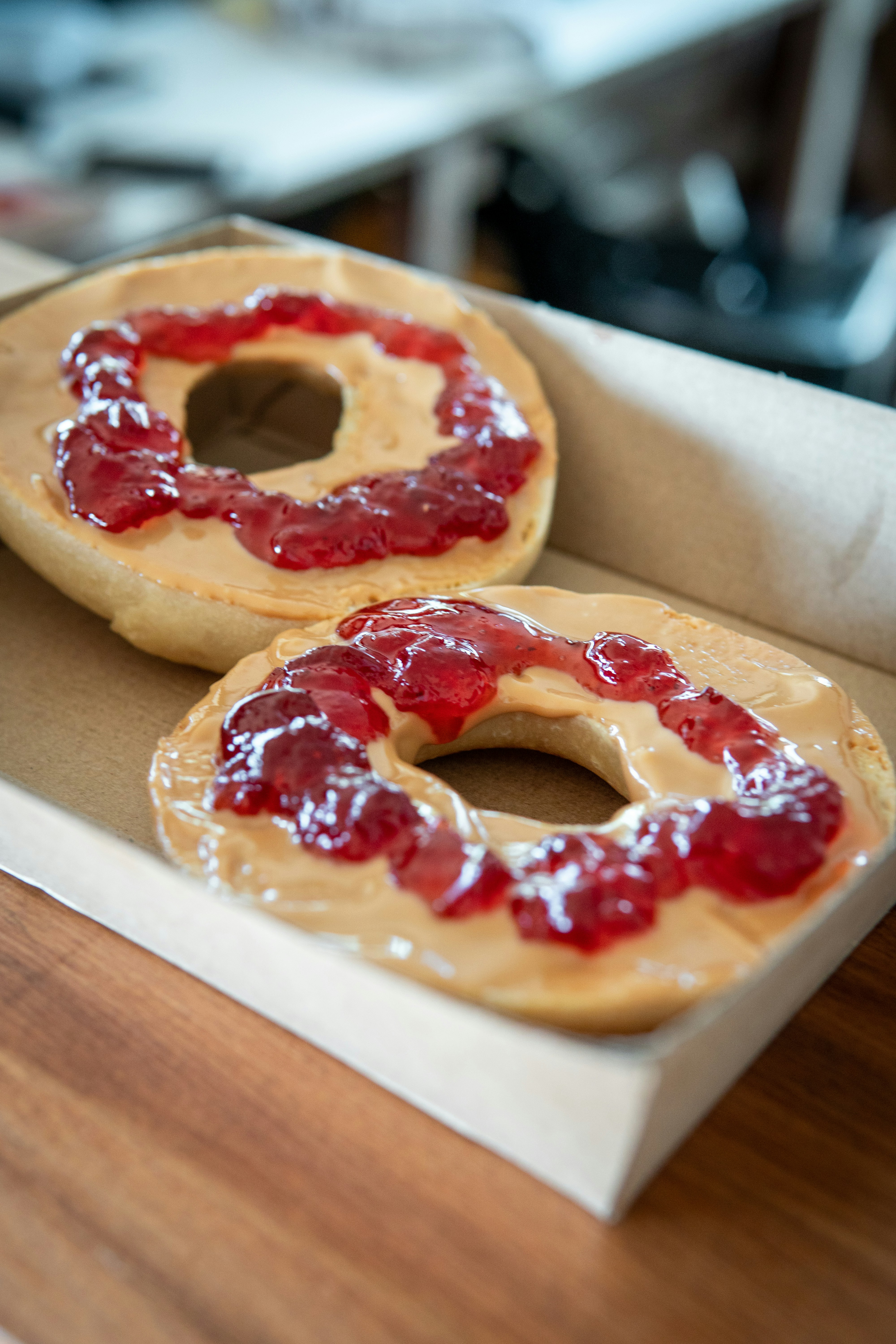 peanut butter and jelly huaraches