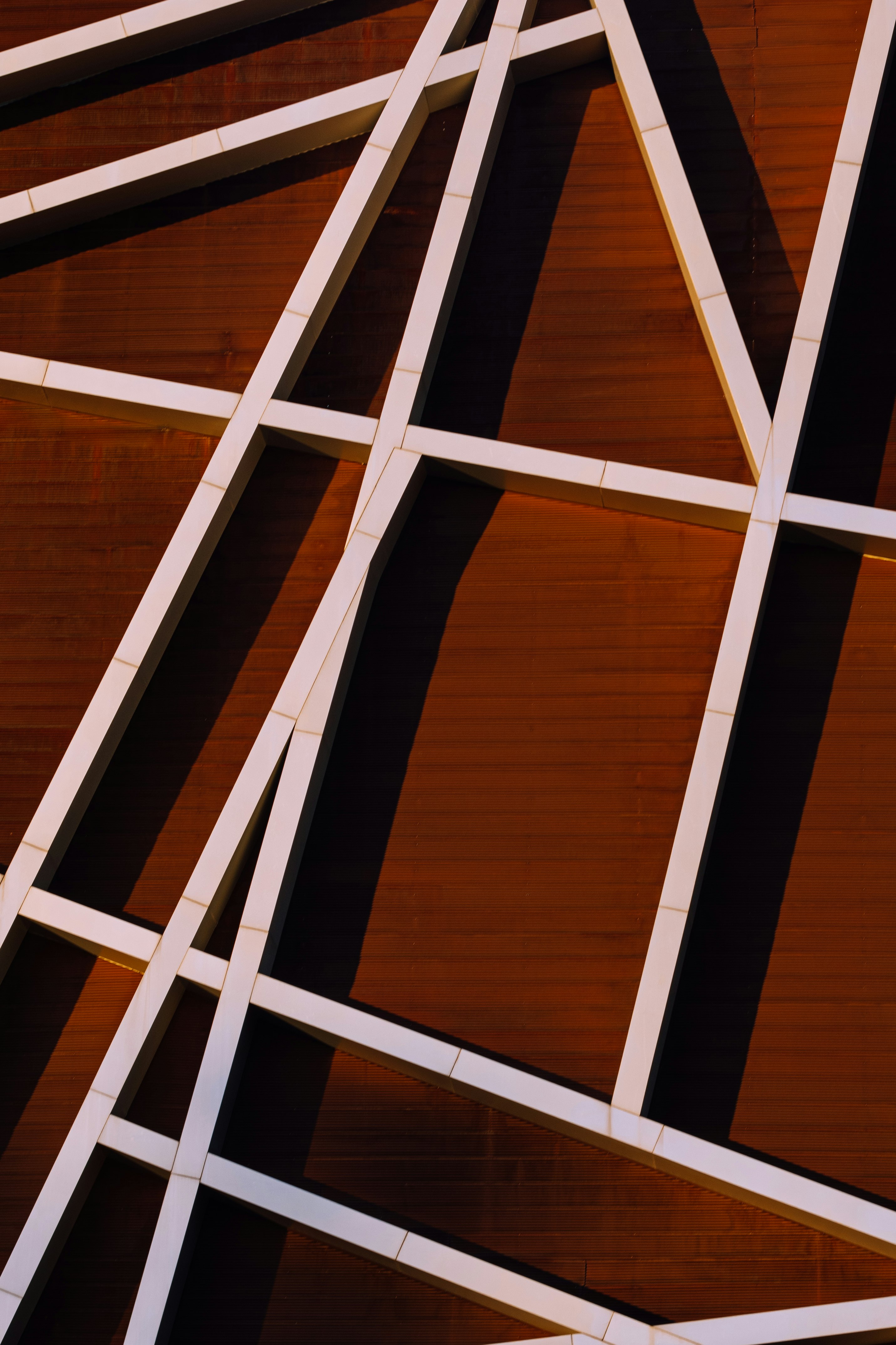 brown and white wooden building