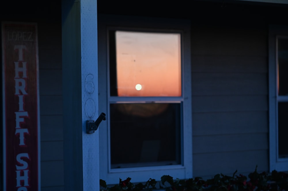 building with closed windows during golden hour